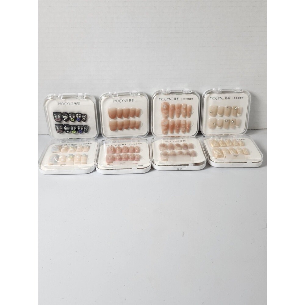 Lot Of 8 False Nails Each Set Has 24